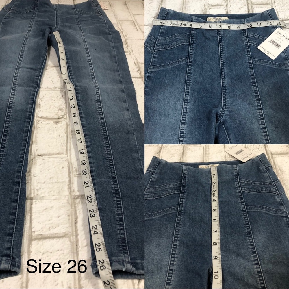 NEW! 🏷 Free People Feel Alright Skinny Jeggings - Picture 9 of 16